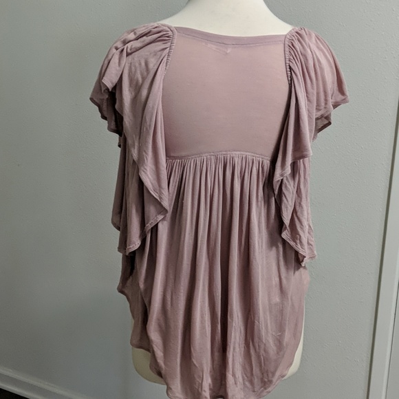 FREE PEOPLE Boho Babydoll Top - Picture 2 of 4